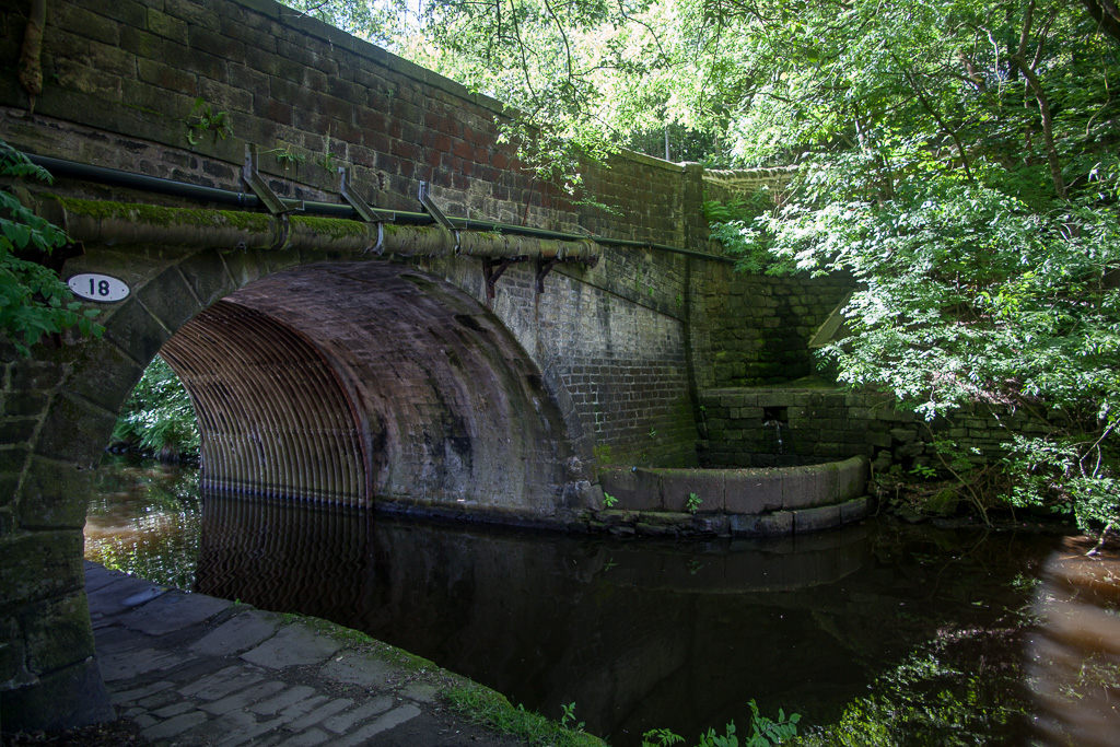 Bridge 18, Rochdale Canal, Hebden Bridge