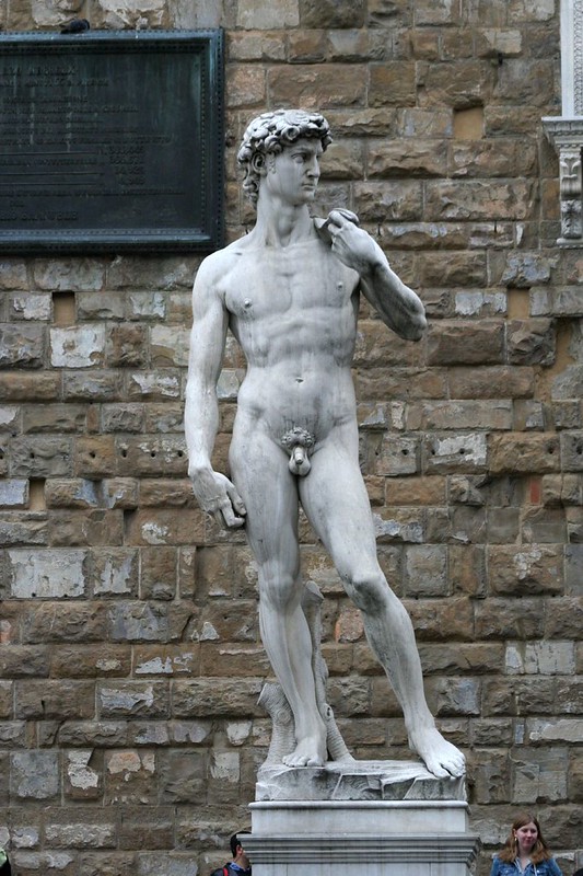 Replica of Michelangelo’s David 
