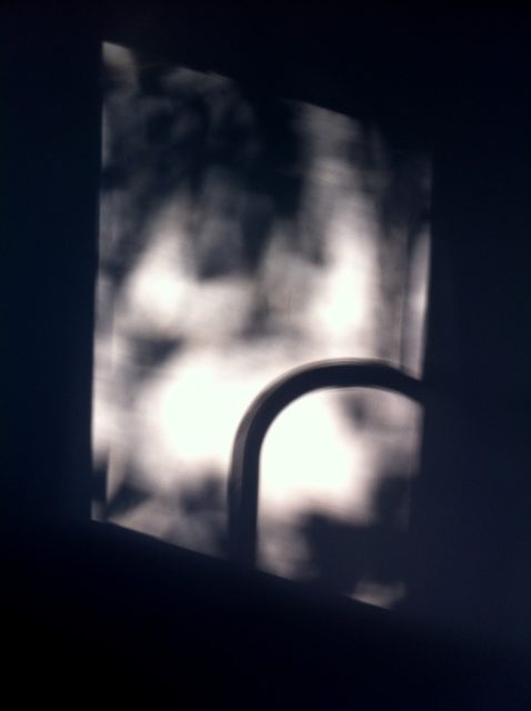 Kitchen tap shadow