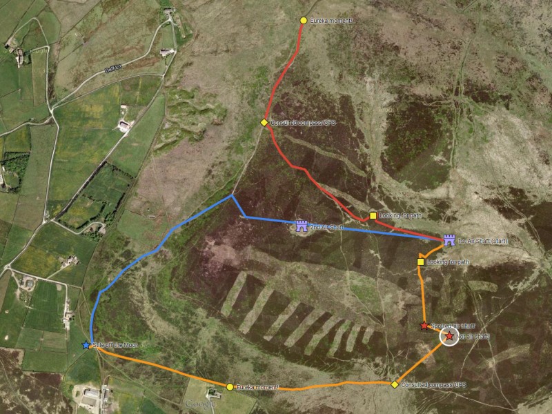 Lost in fog (map)