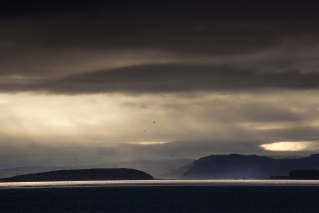 Looking towards Puffin Island