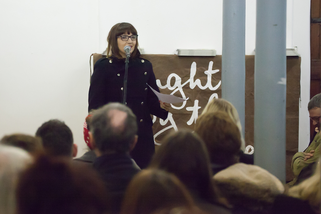 Adelle Stripe reading