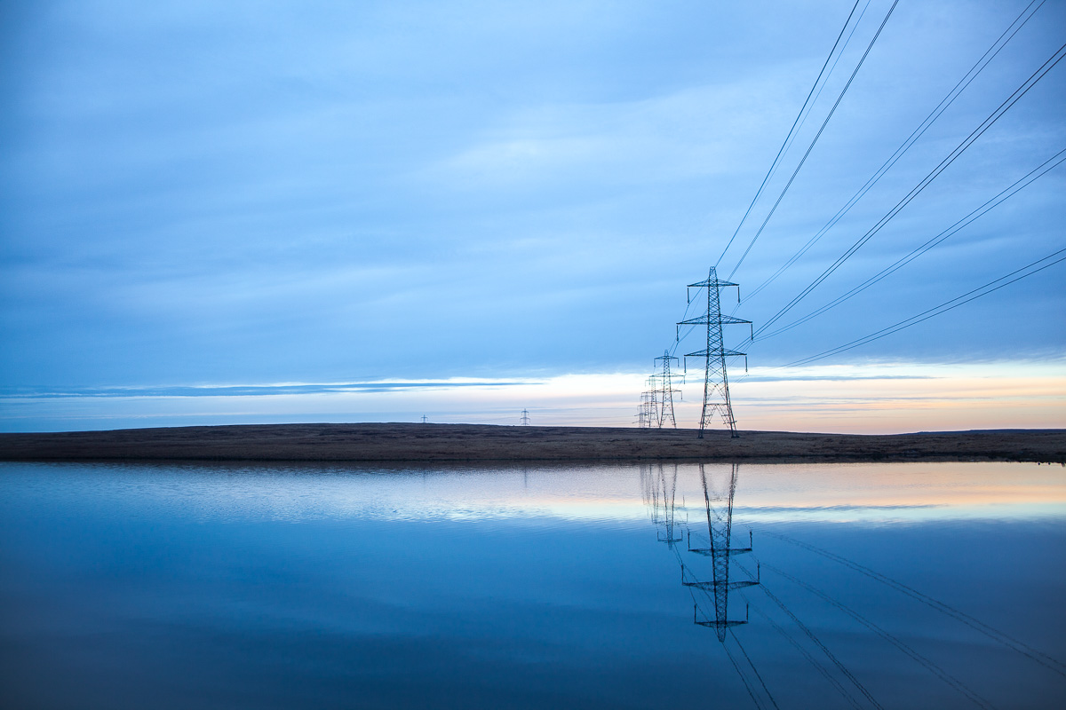 Blackstone Edge Reservoir, dawn