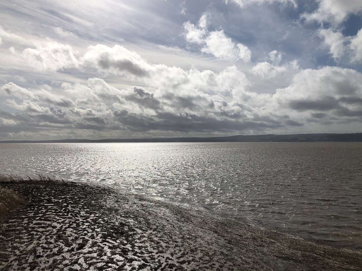 Spring tide, Dee Marshes, Gayton