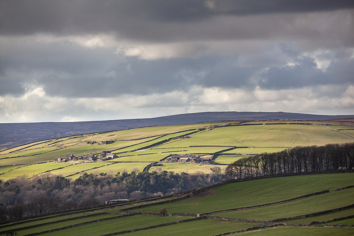 Upper Calder Valley hillside