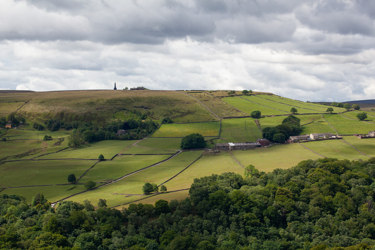 The upper Calder Valley.