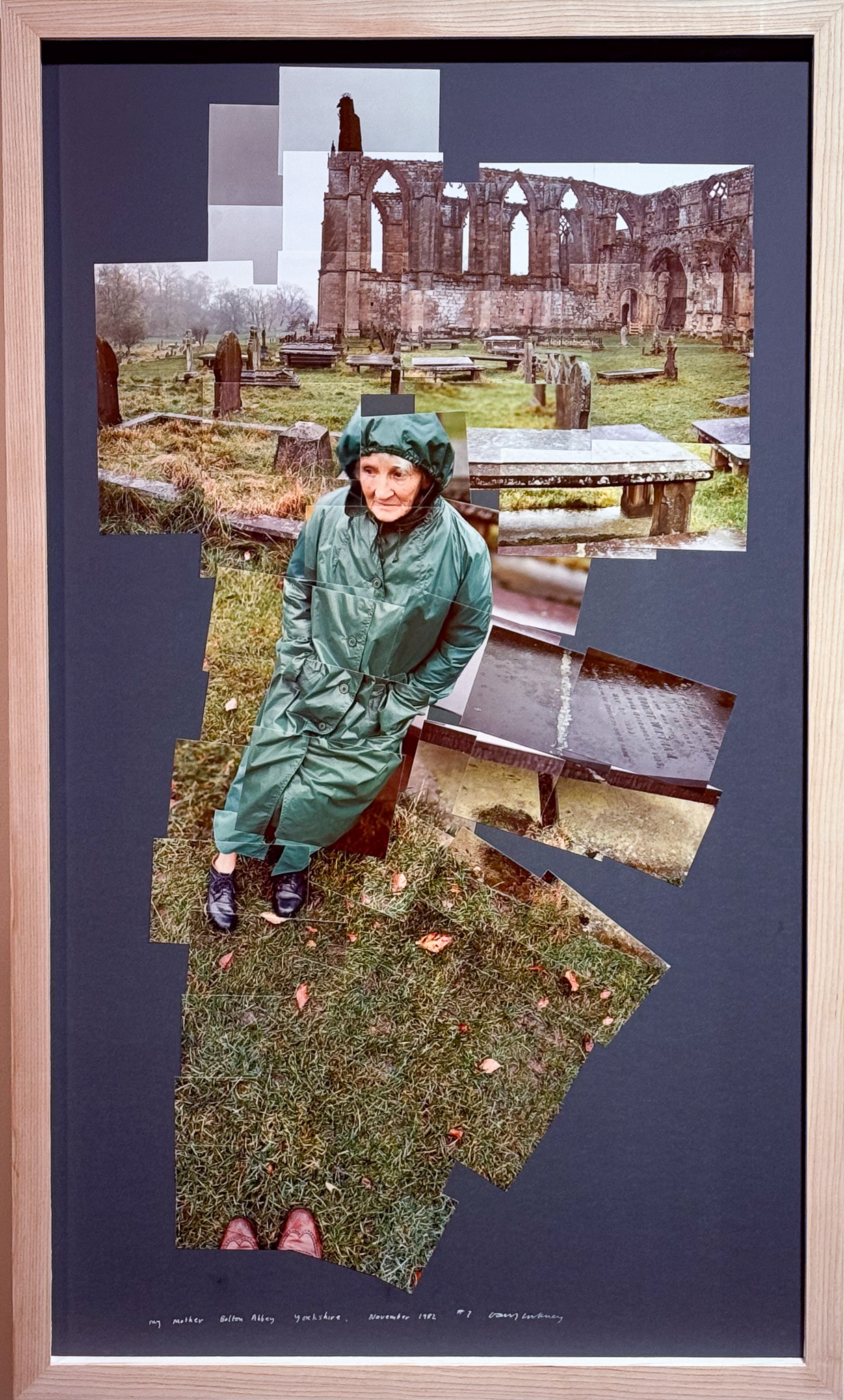 My Mother Bolton Abbey Yorkshire 1982 #1 by David Hockney.