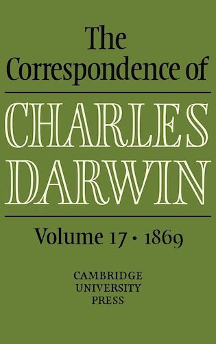 The Correspondence of Charles Darwin, volume 17 • 1869
